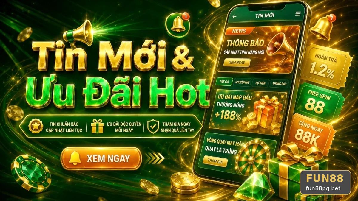 Khung Phân Tích Tỷ Lệ Khuyến Mãi FUN88 Tại fun88pg.bet: Đọc Chi Tiết Giao Diện Để Đánh Giá Ưu Đãi Cho Người Mới Bằng Tiêu Chí Minh Bạch