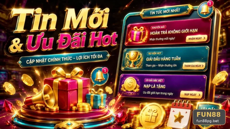 kiểm 6 tiêu chí đối chiếu ưu đãi khuyến mãi FUN88