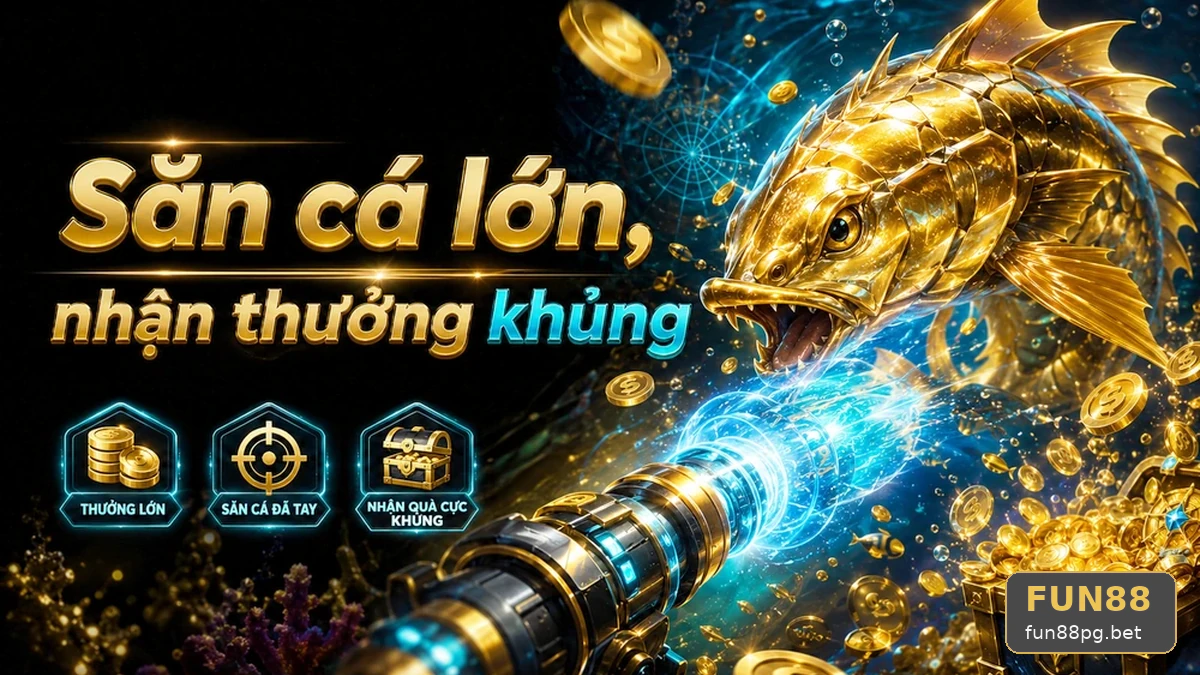 Bắn Cá Săn Thưởng FUN88 Tại fun88pg.bet: Đọc Chi Tiết Giao Diện Qua Khung Phân Tích Tỷ Lệ – Nhận Diện Dấu Hiệu Nên Dừng Phiên Và Cách Lưu Lại Lịch Sử Giao Dịch