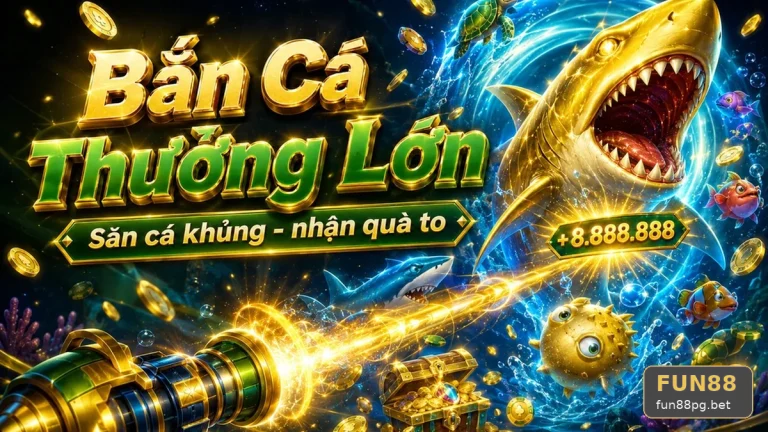 Mở Màn Bắn Cá Săn Thưởng Đến Chốt Cảnh Nổ Hũ Slot Tại FUN88
